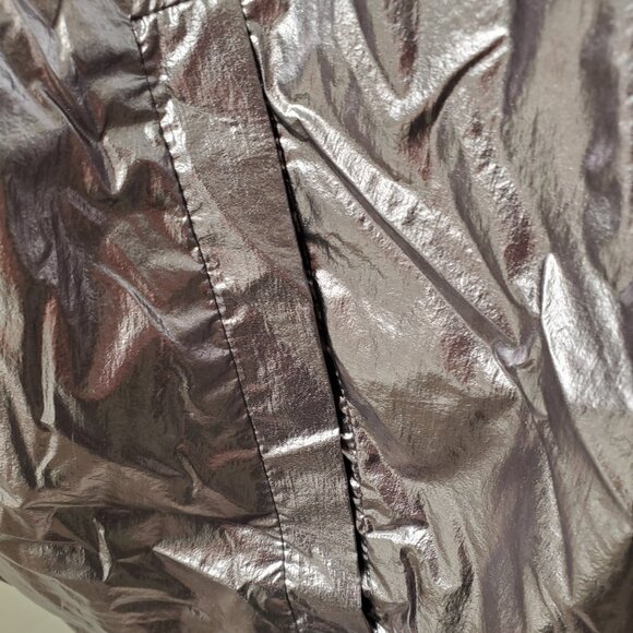 Metallic 3X Avon Hooded Jacket Y2K - Picture 6 of 12